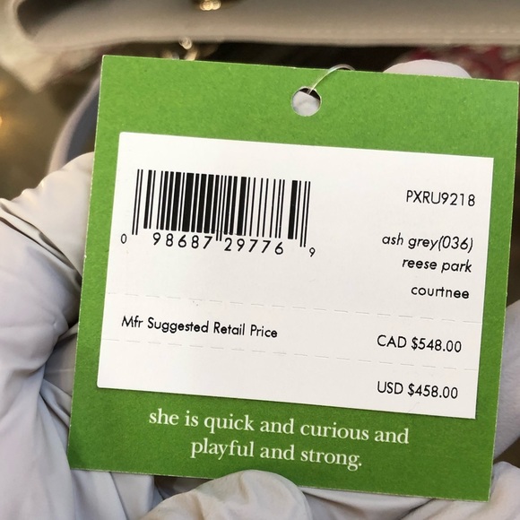 NWT Kate spade quilted Reese park large handbag - Picture 4 of 8